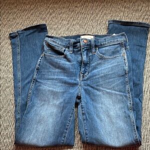 Madewell Roadtripper Stovepipe Women's Skinny Blue Jeans, size 24 Tall